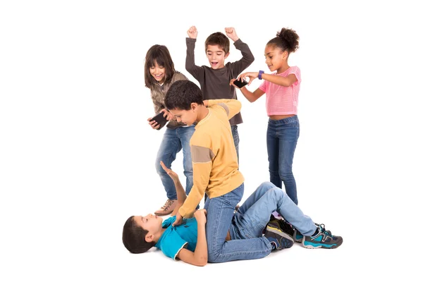 Kid's fight — Stock Photo, Image