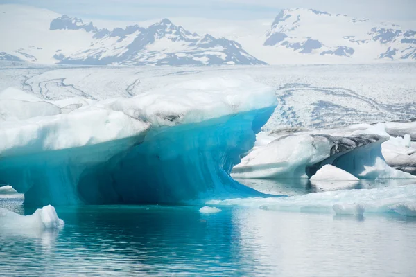 Lagoa de jokulsarlon Imagens Royalty-Free