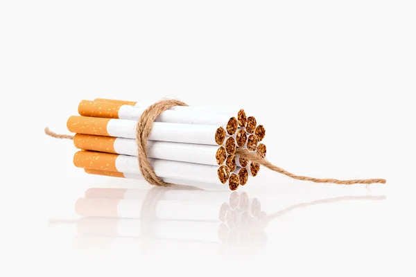 Dinamite of cigarettes — Stock Photo, Image