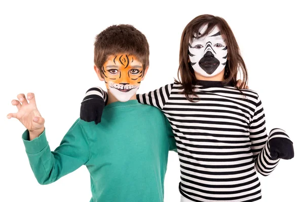 Face-paint — Stock Photo, Image