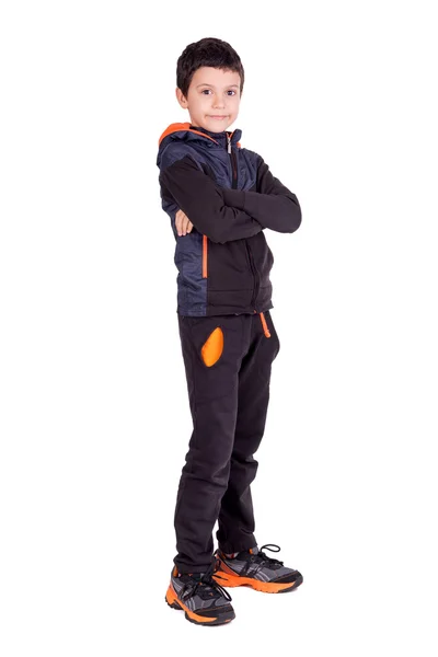 Young boy posing — Stock Photo, Image