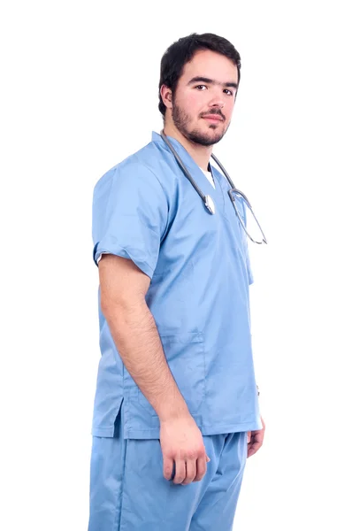 Doktor muž v uniformě — Stock fotografie