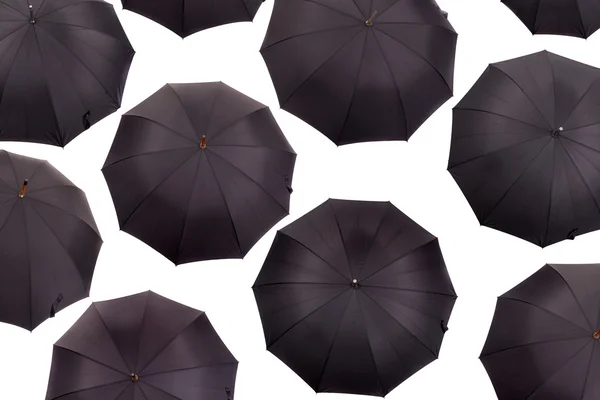 Paraguas vistos desde arriba — Foto de Stock