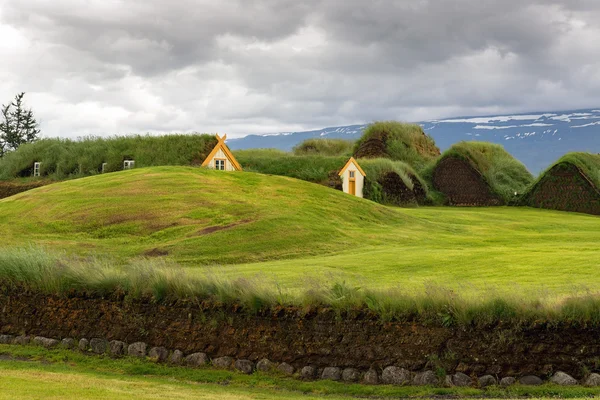 美しい芝の家 — ストック写真