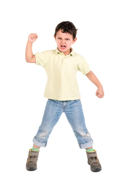 Young boy posing — Stock Photo, Image