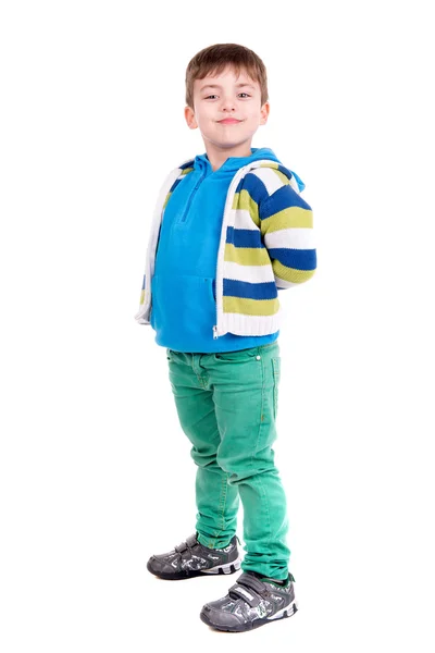 Young boy posing — Stock Photo, Image