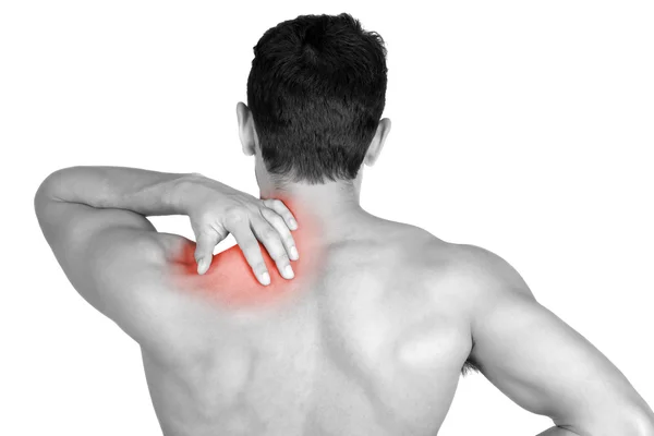 Man with shoulder pain — Stock Photo, Image