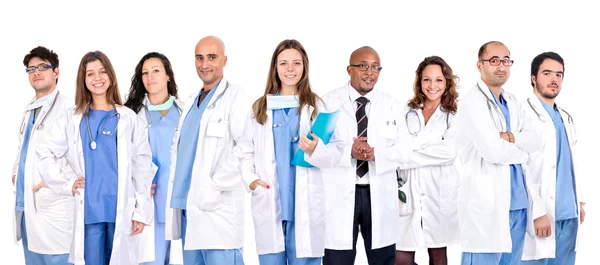 Groep van artsen, team — Stockfoto