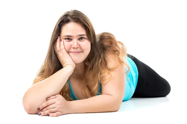 Schönes großes Mädchen — Stockfoto