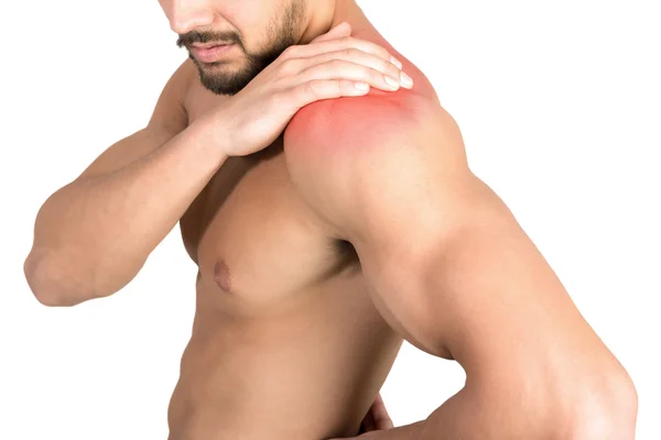 Man with shoulder pain — Stock Photo, Image