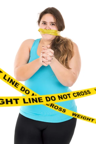 Concepto de dieta mujer —  Fotos de Stock