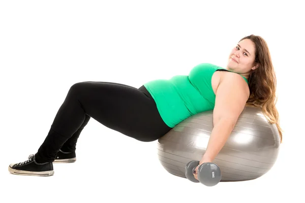 Obese Yoga Ball Stock Photos - Free & Royalty-Free Stock Photos