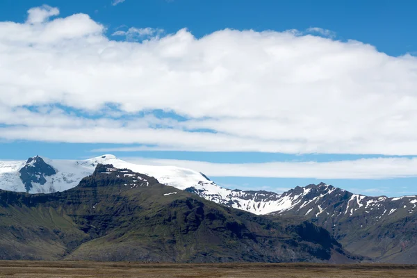 Vatnajokull παγετώνας μέσα Ισλανδία παγετώνα — Φωτογραφία Αρχείου