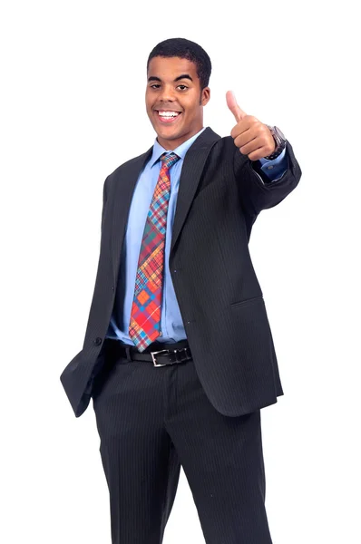 Joven hombre de negocios feliz — Foto de Stock