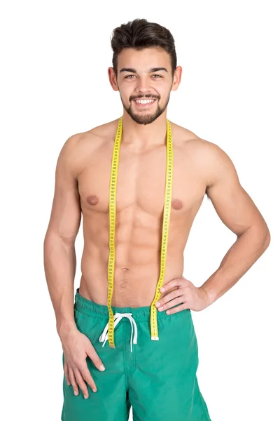 Young fit handsome man — Stock Photo, Image