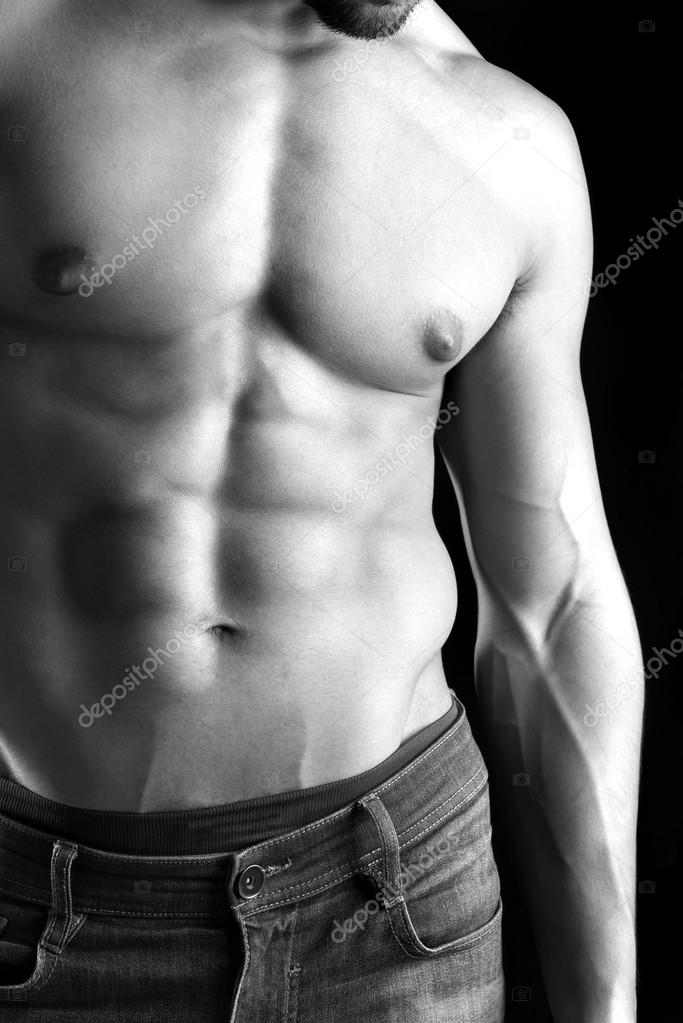 torso of strong man