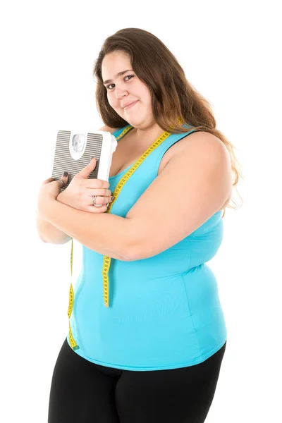 Mulher saudável conceito de dieta — Fotografia de Stock