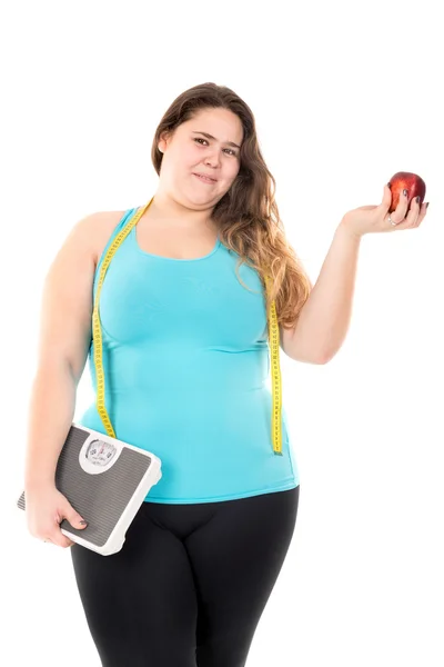 Woman healthy diet concept — Stock Photo, Image