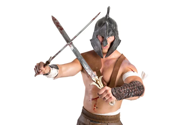 Uralter Gladiatorenkrieger — Stockfoto