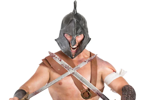 Uralter Gladiatorenkrieger — Stockfoto