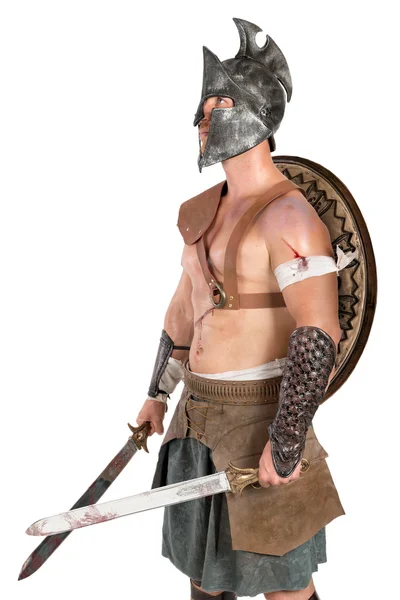 Ancient gladiator warrior — Stock Photo, Image