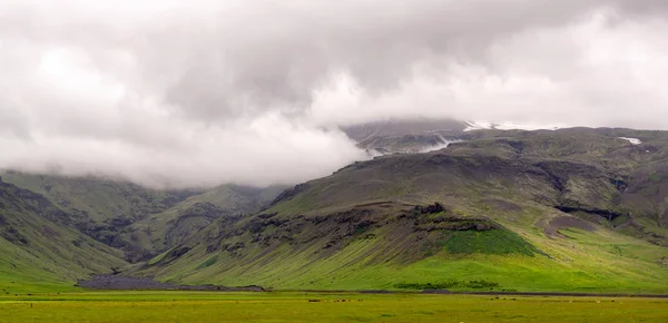 İzlanda dağ manzarası — Stok fotoğraf