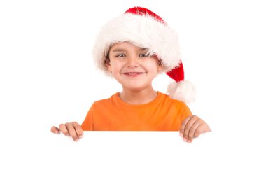 Kerstmis kleine jongen