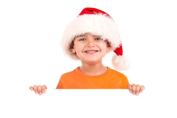 Weihnachten kleiner Junge — Stockfoto
