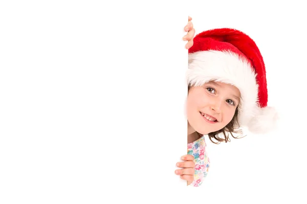 Little girl on Christmas — Stock Photo, Image