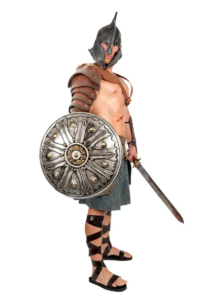 Romeinse Gladiator Warrior — Stockfoto