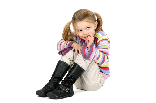 Cute little girl — Stock Photo, Image