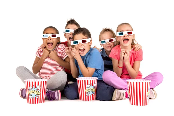 Děti ve filmech — Stock fotografie