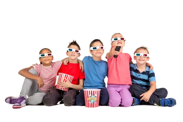 Barn i filmer — Stockfoto
