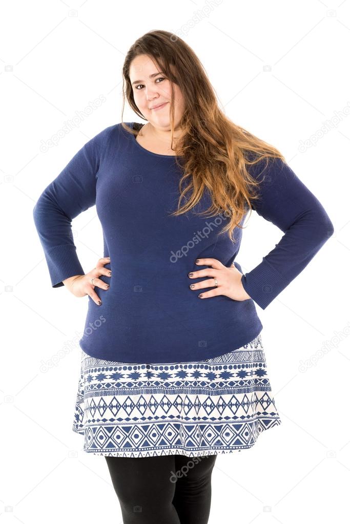 Young Fat Woman