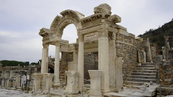 Selcuk Ephèse Turquie Janvier 2021 Vue Des Ruines Ancienne Ville — Photo