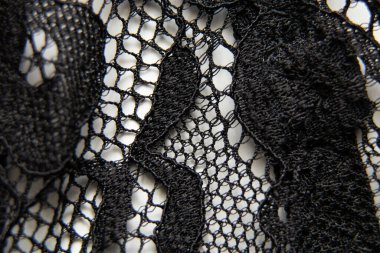 arkaplan yakın plan olarak siyah açılış danteli