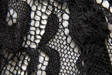 arkaplan yakın plan olarak siyah açılış danteli