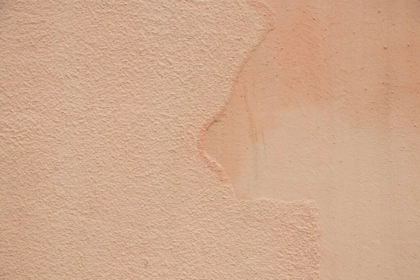 Peach Colored House Wall Background Close — Stock Photo, Image