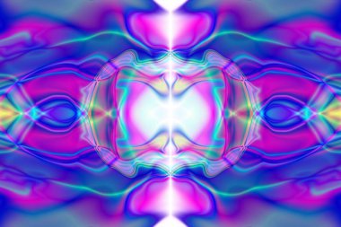 Tasarım için çok renkli fraktal arkaplan