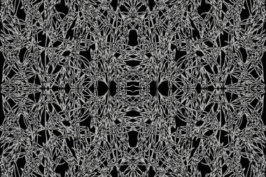 soyut kaotik sanat arka planı siyah ve beyaz