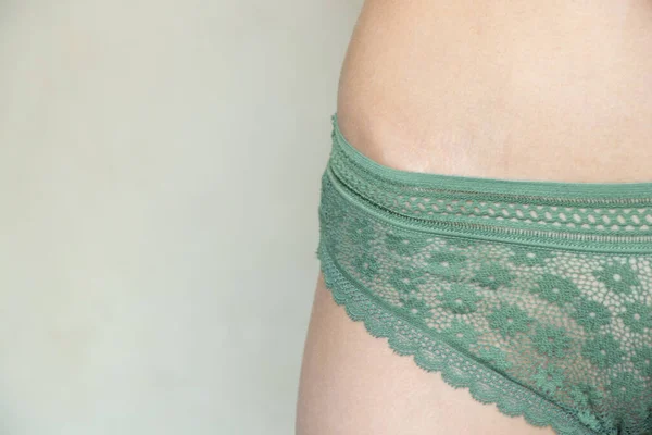 Female Ass Panties Close Female Underwear Girls Fashion — Stock Fotó