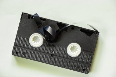 DVD kaseti izole edilmiş arka plan, teknoloji, eski kaset