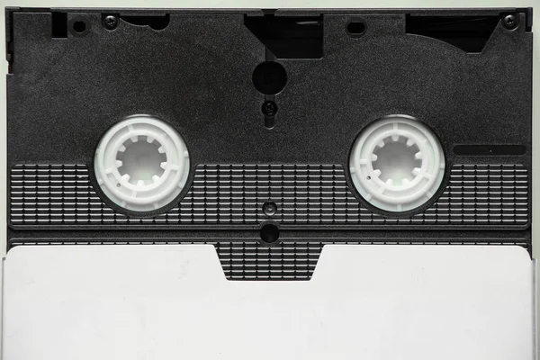 Dvd Cassette White Cover Close Technology Old Cassette — Stock Photo, Image