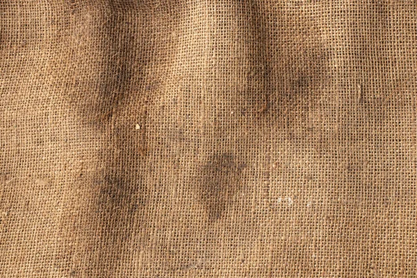 Old Dirty Brown Cloth Background Close Brown Cloth — Stock Photo, Image