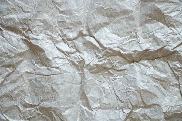 Gray Crumpled Paper Background Paper Background Close — Stock Photo, Image