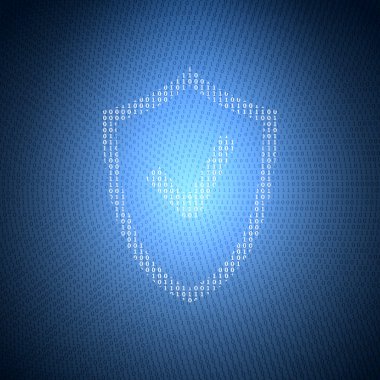 Kavram güvenlik illüstrasyon