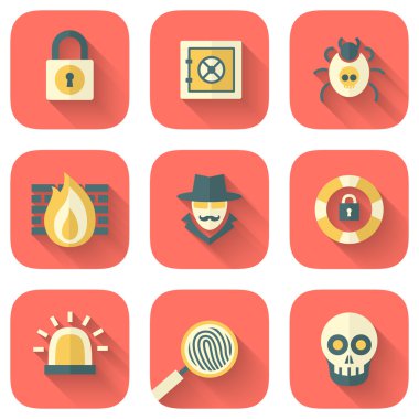 App güvenlik simgeler kümesi