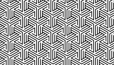 siyah ve beyaz geometrik desen
