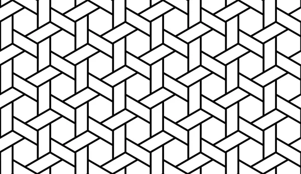 Motivo geometrico in bianco e nero — Foto stock gratuita