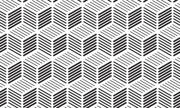 Cubes de lignes fond sans couture — Photo gratuite
